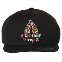 Respiratory Therapist Christmas Lungs Rt Xmas Party Long Sleeve Wool Snapback Cap