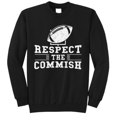 Respect The Commish Fantasy Football Game Day Gift Sweatshirt