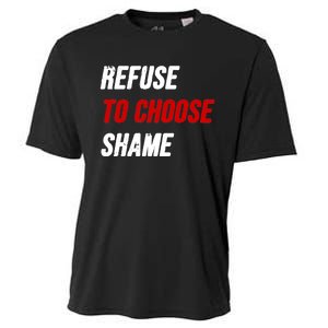 Refuse To Choose Shame Premium Cooling Performance Crew T-Shirt