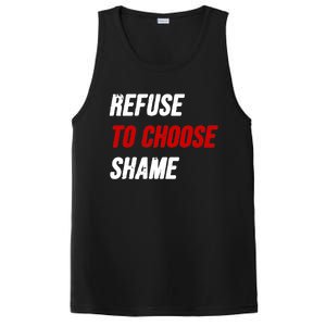 Refuse To Choose Shame Premium PosiCharge Competitor Tank