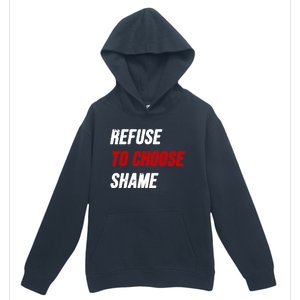 Refuse To Choose Shame Premium Urban Pullover Hoodie