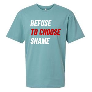 Refuse To Choose Shame Premium Sueded Cloud Jersey T-Shirt