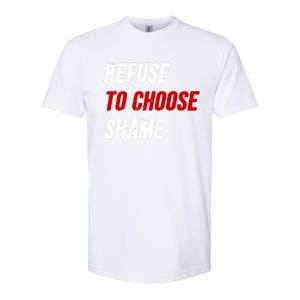 Refuse To Choose Shame Premium Softstyle CVC T-Shirt