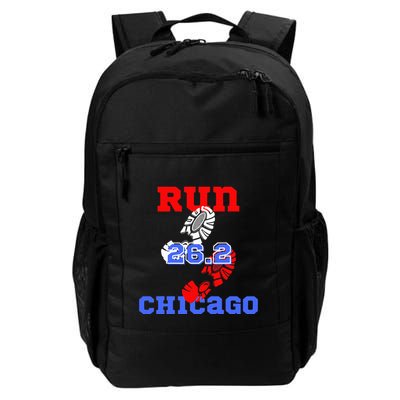 Run The Chicago 26.2 Miles Marathon Runner In Training Daily Commute Backpack