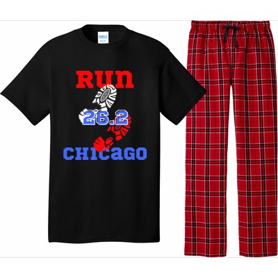 Run The Chicago 26.2 Miles Marathon Runner In Training Pajama Set