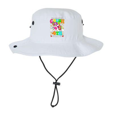 Ready To Crush 4th Grade Cute Unicorn Back To School Girl Legacy Cool Fit Booney Bucket Hat