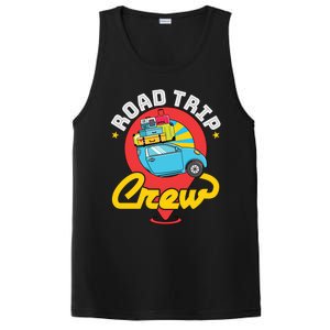 Road Trip Crew Family Vacation Matching Cool Trip Gift PosiCharge Competitor Tank