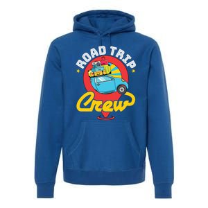 Road Trip Crew Family Vacation Matching Cool Trip Gift Premium Hoodie