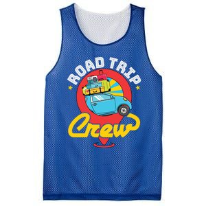 Road Trip Crew Family Vacation Matching Cool Trip Gift Mesh Reversible Basketball Jersey Tank