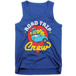 Road Trip Crew Family Vacation Matching Cool Trip Gift Tank Top