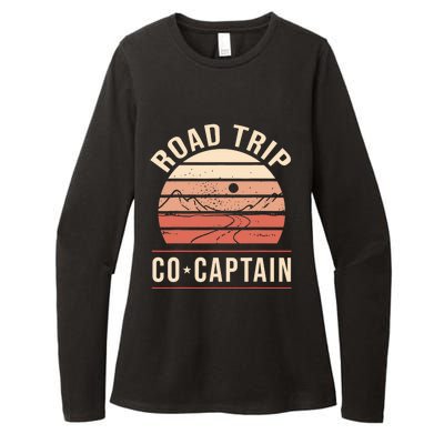 Road Trip Co Captain Road Trip Womens CVC Long Sleeve Shirt