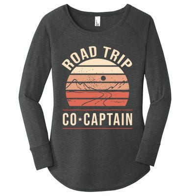 Road Trip Co Captain Road Trip Women's Perfect Tri Tunic Long Sleeve Shirt