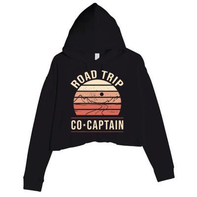 Road Trip Co Captain Road Trip Crop Fleece Hoodie