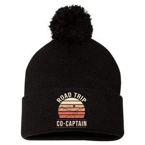 Road Trip Co Captain Road Trip Pom Pom 12in Knit Beanie