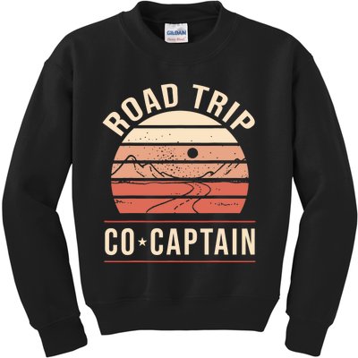 Road Trip Co Captain Road Trip Kids Sweatshirt