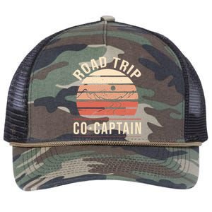 Road Trip Co Captain Road Trip Retro Rope Trucker Hat Cap