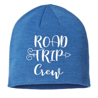 Road Trip Crew Family Vacation Traveling Gift Sustainable Beanie