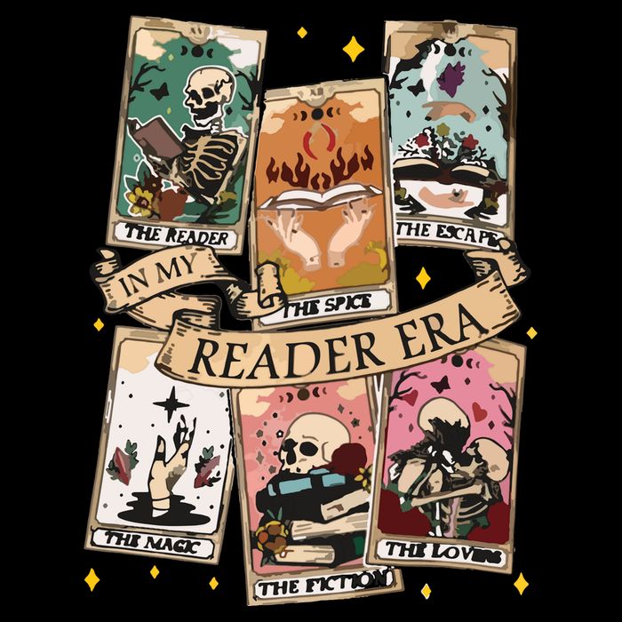 Reader Tarot Card Skeleton Reading 7-Panel Snapback Hat