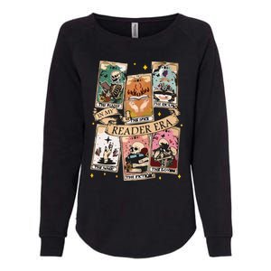 Reader Tarot Card Skeleton Reading Womens California Wash Sweatshirt