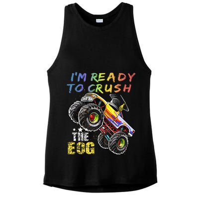 Ready To Crush The Eog North Carolina End Of Grade Test Ladies PosiCharge Tri-Blend Wicking Tank
