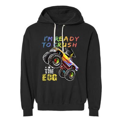 Ready To Crush The Eog North Carolina End Of Grade Test Garment-Dyed Fleece Hoodie