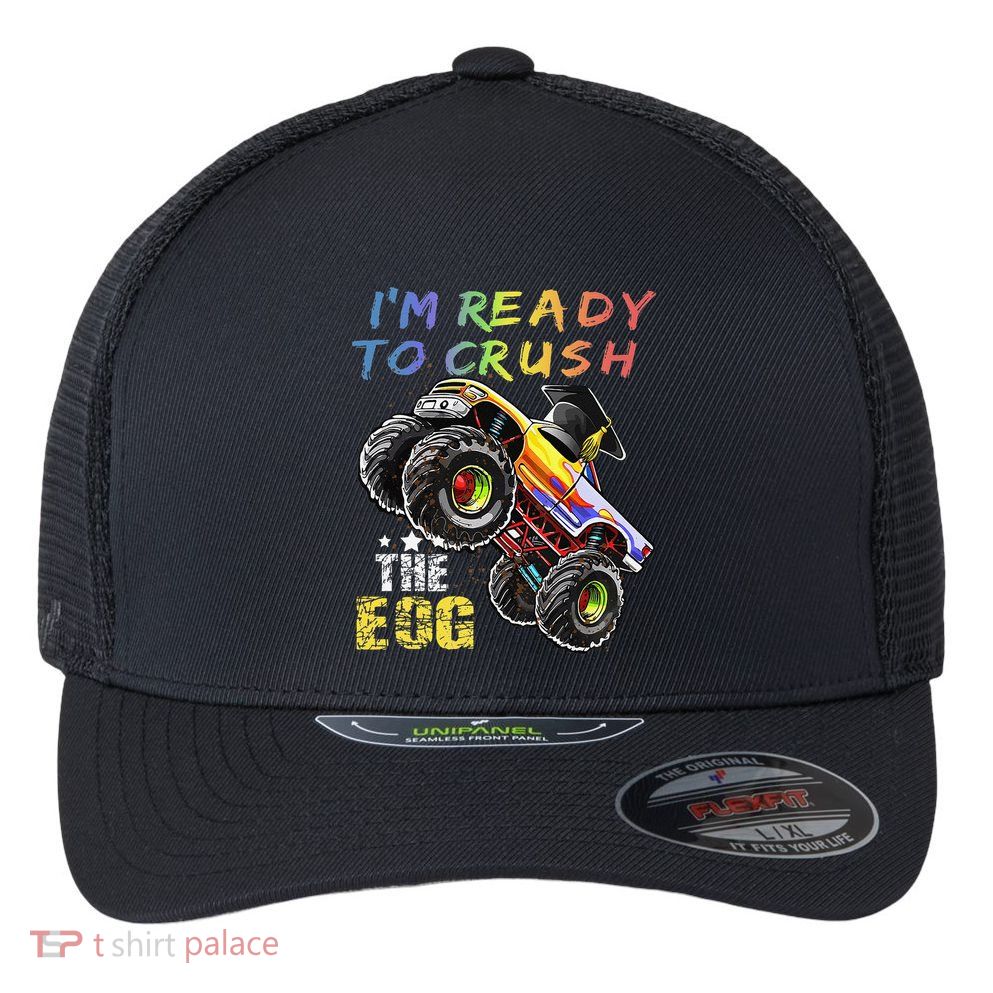 Ready To Crush The Eog North Carolina End Of Grade Test Flexfit Unipanel Trucker Cap