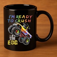 Ready To Crush The Eog North Carolina End Of Grade Test 11oz C Handle Ceramic Mug