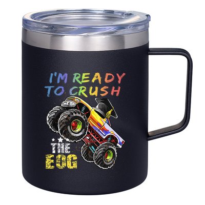 Ready To Crush The Eog North Carolina End Of Grade Test 12oz Stainless Steel Coffee Mug