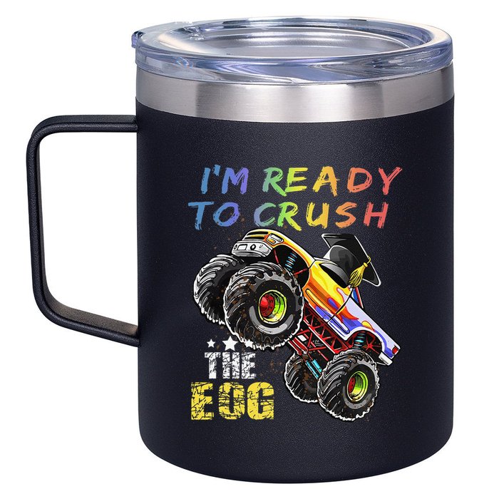 Ready To Crush The Eog North Carolina End Of Grade Test 12oz Stainless Steel Coffee Mug