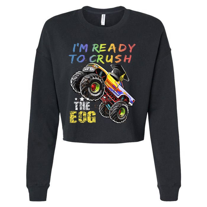 Ready To Crush The Eog North Carolina End Of Grade Test Cropped Pullover Crew