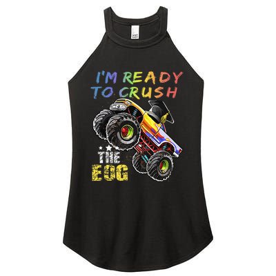 Ready To Crush The Eog North Carolina End Of Grade Test Women's Perfect Tri Rocker Tank