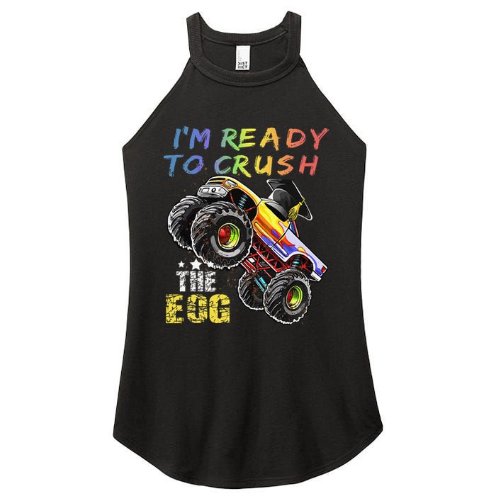 Ready To Crush The Eog North Carolina End Of Grade Test Women's Perfect Tri Rocker Tank