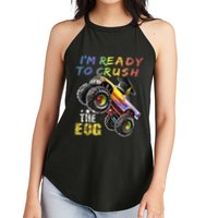 Ready To Crush The Eog North Carolina End Of Grade Test Women's Perfect Tri Rocker Tank