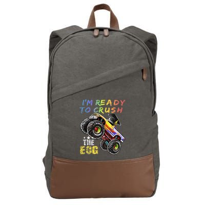 Ready To Crush The Eog North Carolina End Of Grade Test Cotton Canvas Backpack