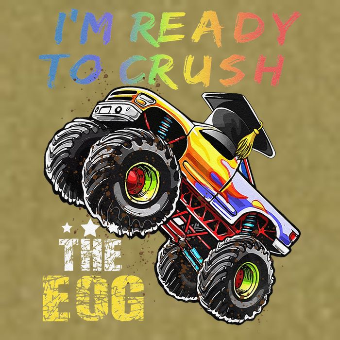 Ready To Crush The Eog North Carolina End Of Grade Test Garment-Dyed Women's Muscle Tee