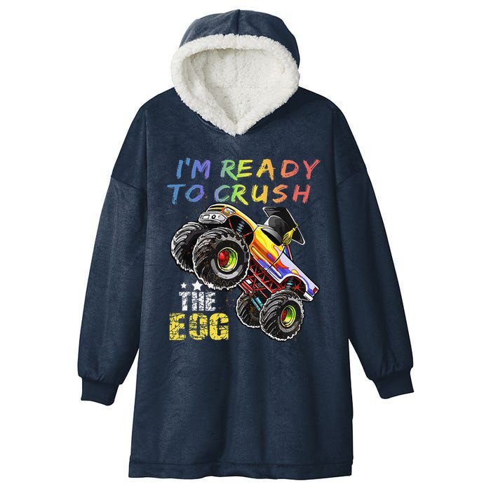 Ready To Crush The Eog North Carolina End Of Grade Test Hooded Wearable Blanket