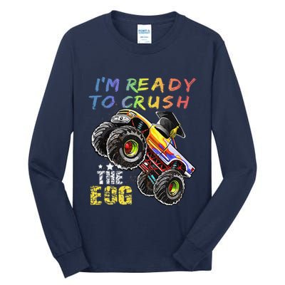 Ready To Crush The Eog North Carolina End Of Grade Test Tall Long Sleeve T-Shirt
