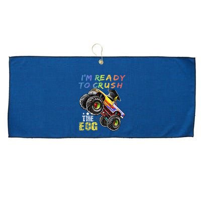Ready To Crush The Eog North Carolina End Of Grade Test Large Microfiber Waffle Golf Towel