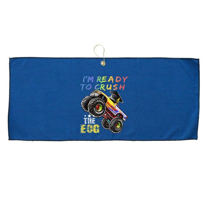 Ready To Crush The Eog North Carolina End Of Grade Test Large Microfiber Waffle Golf Towel