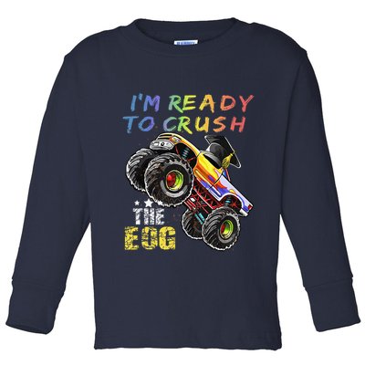 Ready To Crush The Eog North Carolina End Of Grade Test Toddler Long Sleeve Shirt