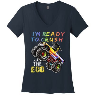 Ready To Crush The Eog North Carolina End Of Grade Test Women's V-Neck T-Shirt