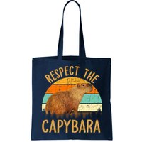 Respect The Capybara Animal Funny Capybara Lover Bag