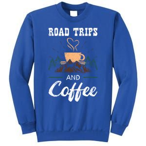 Road Trip Camping Vacation Summer Crew Travel Coffee Lover Gift Sweatshirt