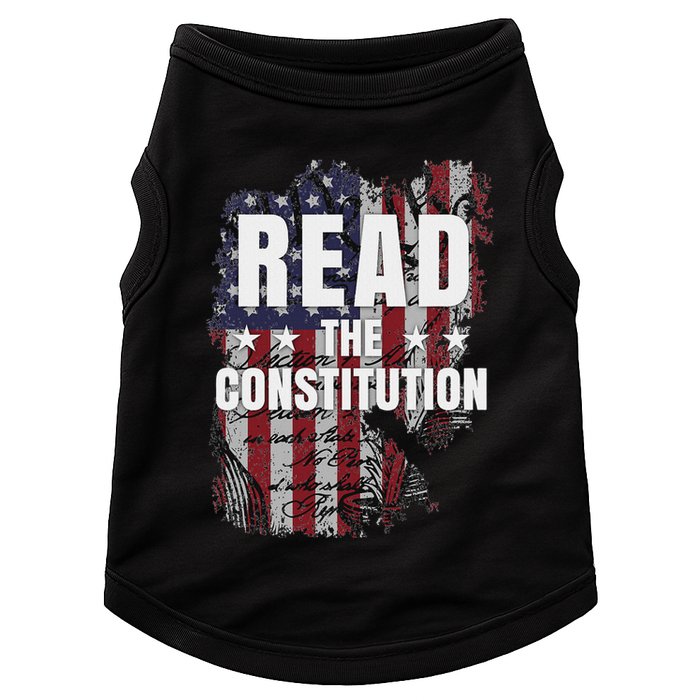 Read The Constitution ItS Bill Of Rights & Amendments Doggie Tank