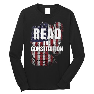 Read The Constitution ItS Bill Of Rights & Amendments Long Sleeve Shirt