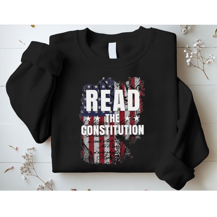 Read The Constitution ItS Bill Of Rights & Amendments Sweatshirt