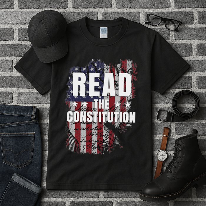 Read The Constitution ItS Bill Of Rights & Amendments Tall T-Shirt