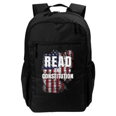 Read The Constitution ItS Bill Of Rights & Amendments Daily Commute Backpack