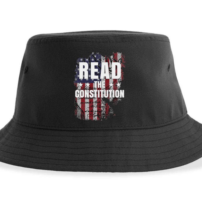 Read The Constitution ItS Bill Of Rights & Amendments Sustainable Bucket Hat