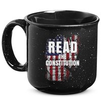 Read The Constitution ItS Bill Of Rights & Amendments 15oz Campfire Ceramic Mug